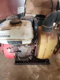 Water pump with 5.5 Honda gas motor