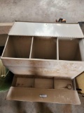 3 compartment flour bin