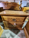 Pair of 2 drawer night stands. Match chest in lot #514 and dresser in lot #513 28