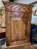 Small wood medicine cabinet 17
