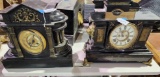 2 antique mantel clocks