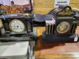2 antique mantle clocks