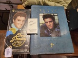 Elvis Pressly lot, book and cd set