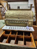 Antique cast iron cash register