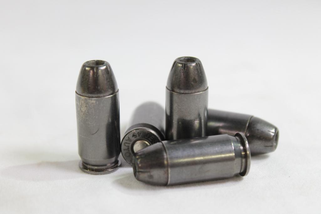 45 ACP Unprimed Pistol Brass 250 Count by Nosler
