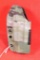 Camouflaged hard plastic right handed holster. Like new for medium frame automatic.