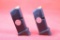 Two Glock model 26 9mm mags, 10 round capacity.