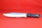 Schrade Old Timer Bowie knife with nylon scabbard. 15