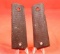 Brown plastic checkered 1911 grips. Like new.