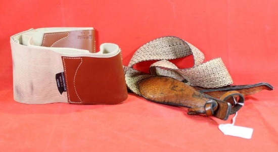 Leather butt and barrel sling. Used.