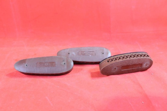 Three rifle/shotgun recoil kick-pads. Used in good condition.