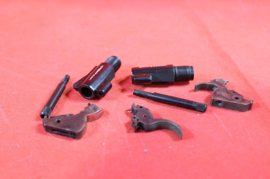 Bag of S&W J Frame 39 Spl barrels and hammers.