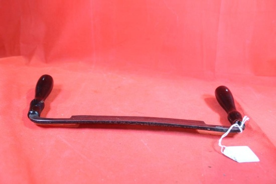 8" wood handled draw knife. Used.