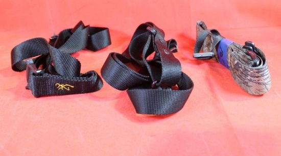 Bag of nylon straps and slings Like new.