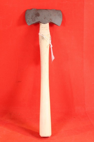 Small double blade hatchet.