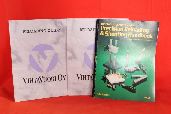 Two reloading manuals.
