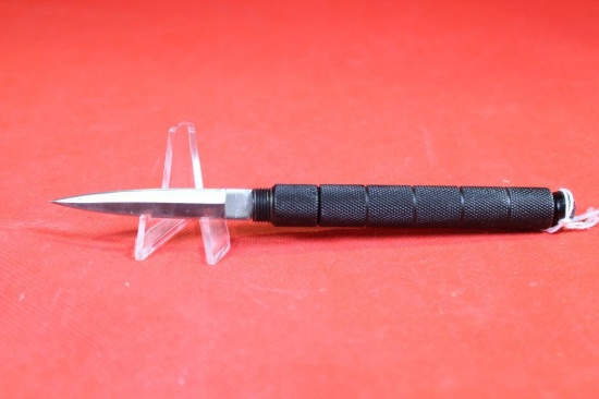 Kubaton self defense stick key ring with hidden knife 2" blade