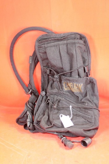 One camelbak, used one time cleaned and ready to use, with extra mouthpiece