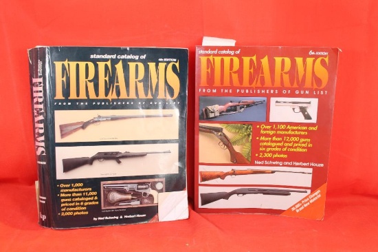 Two Standard Catalog of Firearms. 4th and 6th Editions. Used.