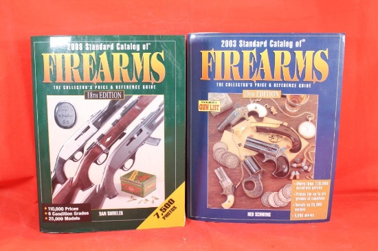 Two Standard Catalog of Firearms. 13th & 18th Editions. Used.