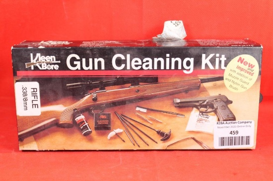 Kleen Bore 338/8mm rifle cleaning kit. New in package.
