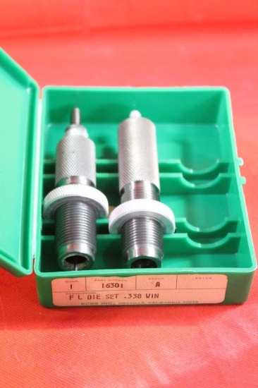 RCBS FL two die set for 338 Win, Used but in very nice condition