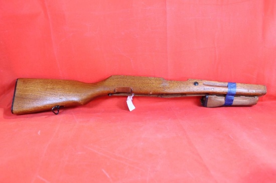 Wood SKS rifle stock and forearm. Used
