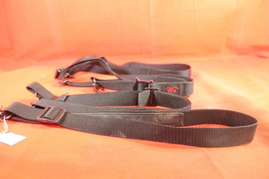 Four nylon rifle slings. Like new.