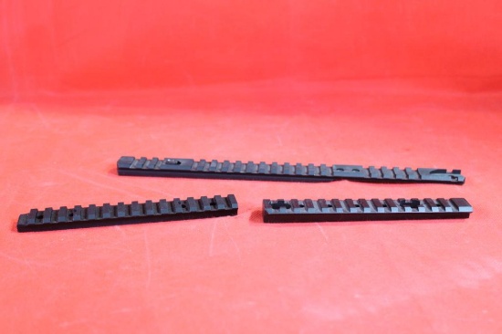 Three picatinny rails. Like new.