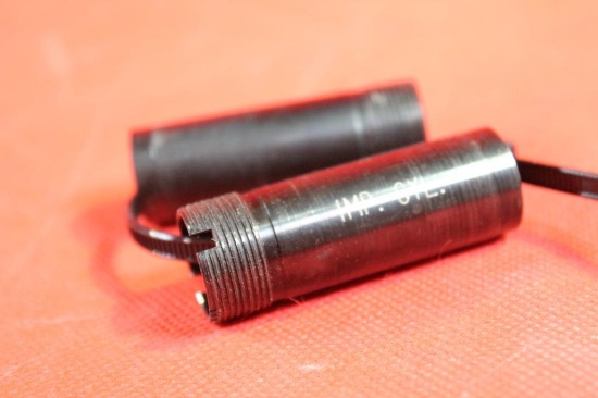 Two 20 ga chokes. Imp cyc and full. Lead only.