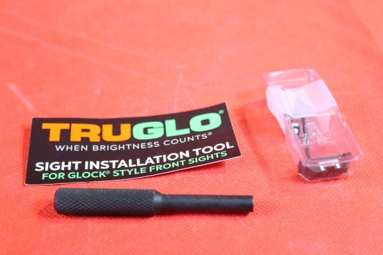 TruGlo Glock sight and Truglo driver. New.