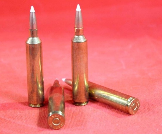 Two boxes of Nosler AccuBond 26 Nosler. One 129 gr ABLR and one 140 gr AB. New. Count 40.