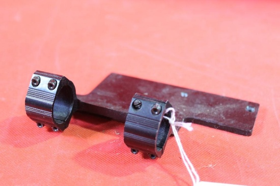 Side mount base and rings. Used.