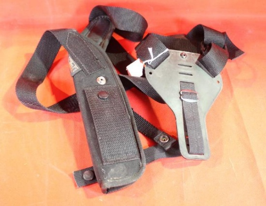 One Uncle Mike's nylon shoulder holster. Used in very nice condition.