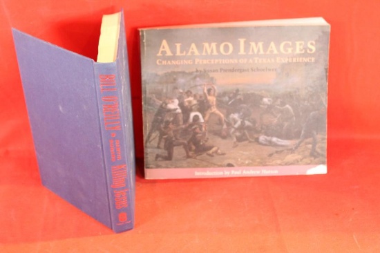 Two books. One paperback, Alamo Images and one hardcover Bill O'Reilly's Killing Jesus.