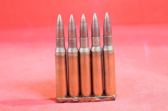 Three boxes Ball .30 cal M1 ammo, 60 cnt total