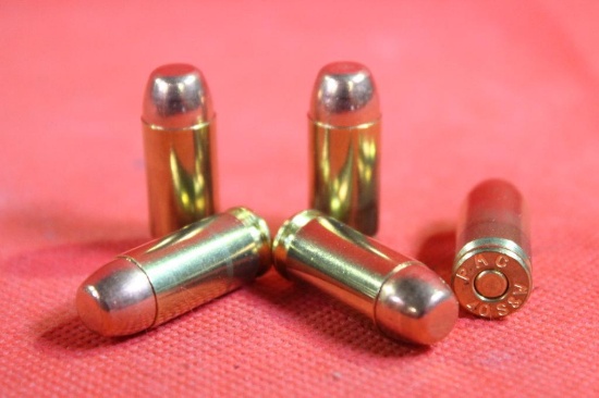 Two boxes PMC Bronze 40 S&W ammo 165 gr, 100 cnt total