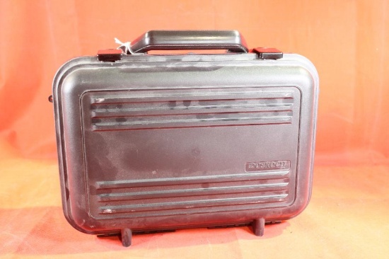 One Doskocil 2 gun locking hard sided pistol case