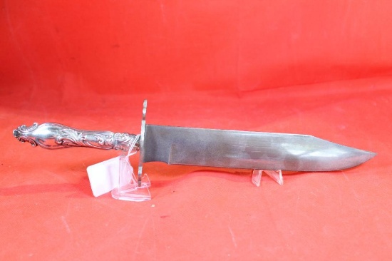 Union Army Civil War soldiers knife and sheath made by Southern and Richardson of Sheffield England,