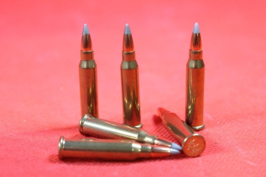 Two boxes of Winchester 17 Win Super Mag 25 gr Varmint HE Polymer Tip. New, count 100.