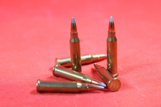 Two boxes of Winchester 17 Win Super Mag 25 gr Varmint HE Polymer Tip. New, count 100.