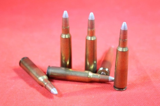 Two boxes of Winchester 250 Savage 100 gr SilverTip. New, count 39.
