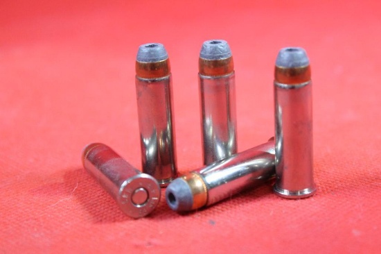 One box of reloads 38 Spl+P 125gr JLHP. Count 50.