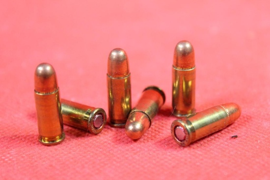 One box of Winchester 25 Auto 50 gr FMC. Count 50.