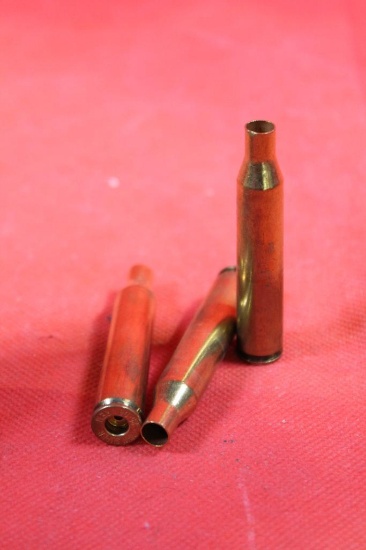 One box of Winchester 25-06 Rem new unprimed cases. Count 20.