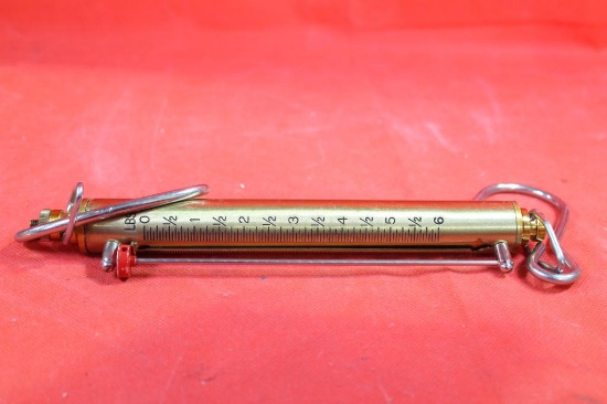 Chatillon trigger pull gauge. Like new in box.