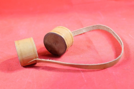 Leather 30mm scope covers. Like new.