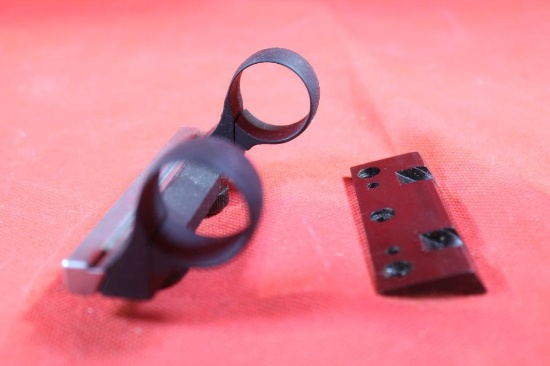 Echo scope sight mount base with rings. Looks new.