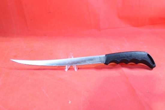 Kershaw fillet knife with plastic sheath. Like new in box.