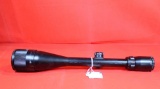 Bushnell 6-18x50 duplex rifle scope with parallax. Used in good condition.